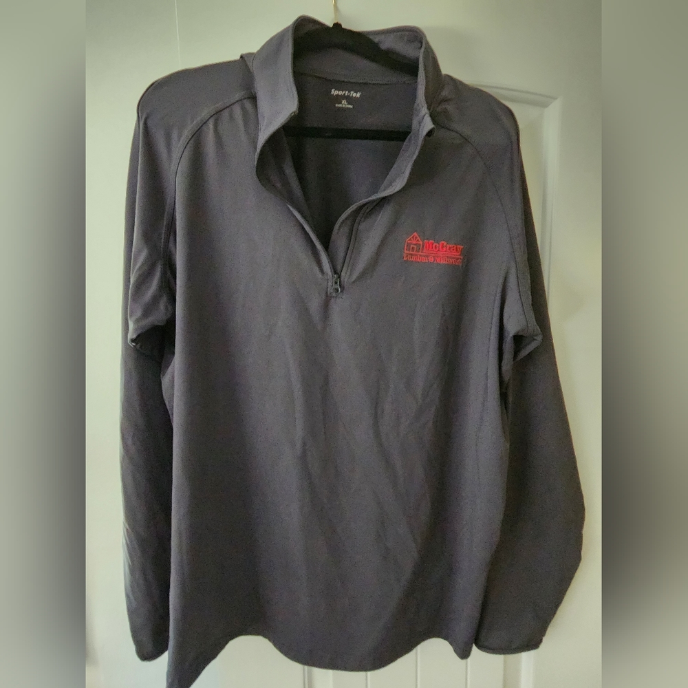 XL Sport Tek 3/4 zipper Winter pull over